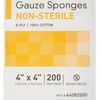 McKesson Medi-Pak 8-Ply Cotton Gauze Sponges