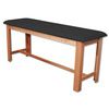 Hardwood Treatment Tables - Fixed Height