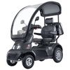 Afiscooter Breeze S4 GT Mobility Scooter-Black Scooter with Canopy image 8