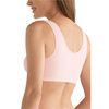  Frances Wire Free Front Closure Bra 2128 - Rose back view