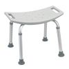Drive Deluxe Knock Down Aluminum Shower Bench Without Back