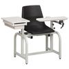 Clinton Standard Lab Series Blood Drawing Chair with ClintonClean Flip-Arm and Drawer