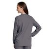 Landau ScrubZone Women Warm-Up Jacket - Steel Grey