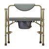 Nova Medical Heavy Duty Commode with Drop-Arm And Extra Wide Seat Front