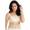 Amoena Isabel Wire-Free 2118 Camisole Soft Cup Bra - Candlelight Front