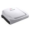 (George Foreman 4-Serving Removable Plate &amp; Panini Grill - Platinum)