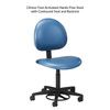 Clinton Hands-Free Stool with Contoured Seat and Backrest
