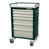 Harloff Aluminum Universal Line Super 6 Drawer Procedure/Nurse Supply Cart