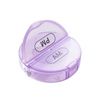 Maxpert AM/PM Weekly Round Travel Pill Organizer in Case