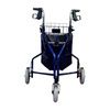 Karman Healthcare Tri Walker Three-Wheel Foldable Rollator
