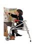 Kaye PostureRest Two Wheel Walker With Seat For Small Children