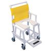 Healthline Shower And Commode Chair With Deluxe Open Soft Seat