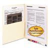 Smead Heavyweight Manila End Tab Pocket Folders with Fastener