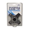 Complete Medical Quadruple Cane Tip Packaging