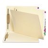 Smead Manila End Tab Fastener Folders with Reinforced Tabs
