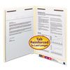 Smead Manila End Tab Fastener Folders with Reinforced Tabs