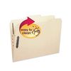 Smead Poly Top Tab Folder with Fasteners