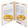 Smead Manila End Tab Fastener Folders with Reinforced Tabs