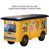 Clinton Fun Series Zoo Bus with Jungle Friends Pediatric Treatment Table