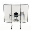 R&B Antimicrobial Three Panel Clear Barrier