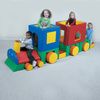 Childrens Factory Little Train with Caboose