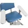 Clinton Blood Drawing Chair - ClintonClean Rotating Sloped Arms