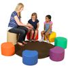 Childrens Factory Painters Stool with Teachers Seat and Mat