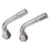 Drive Anti-Tipper - Standard, Chrome, For Use with Sentra, Sentra EC, Sentra Heavy Duty and Winnie Series Wheelchairs