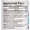 Geri-Care Magnesium Oxide Supplement Facts