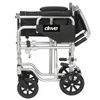 Drive Poly-Fly High Strength Wheelchair - Back folds down with deluxe back release