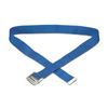 Blue Color Gait Belt With Metal Buckle