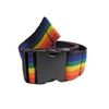 Rainbow Color Gait Belt With Plastic Buckle