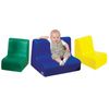 Childrens Factory Little Tot Primary 3 Piece Contour Seating