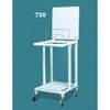 Duralife Economy Laundry Hamper Stand With Twin Wheels