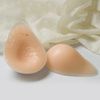 Nearly Me 870 Basic Tapered Oval Breast Form Front and Back
