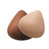 ABC Lightweight Silicone Triangle Breast Form - Tawny Front