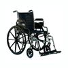Invacare Tracer IV 24 Inches Desk-Length Arms Bariatric Wheelchair