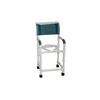 MJM Adjustable Height Rolling Shower Chair
