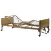 Invacare IVC Manual Home Care Bed Package With Innerspring Mattress And Full-Length Bed Rails