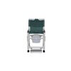 MJM Shower Chair With Dual Swing Away Armrests
