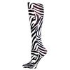Complete Medical Zebra Knee High Compression Socks