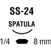 Medtronic Premium Spatula Suture with Needle SS-24