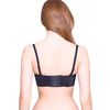 Buy QT Intimates Molded Strapless Convertible Bra, Black - Back Look