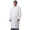 Medline Unisex ASEP Barrier Lab Coats - White