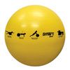 Prism Fitness Smart Stability Ball yellow