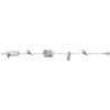 Amsino Flow Controller Extension Set with 2 Needleless Injection Sites