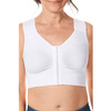 Amoena Lymph Flow Long Wire Free Front Closure Bra