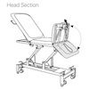 BodyMed 3 Section Hi-Lo Treatment Table