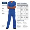 Cherokee Unisex V-Neck One Pocket Solid Scrub Top
