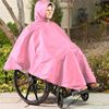Buy CareActive Wheelchair Rain Poncho – Pink 